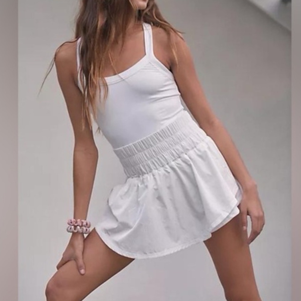 Free people tennis dress with skort- way home skortsie (L)